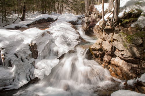 Free stock photo of ice, water, waterfall Stock Photo