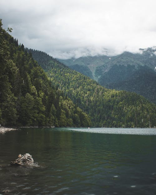 Lake between Mountains