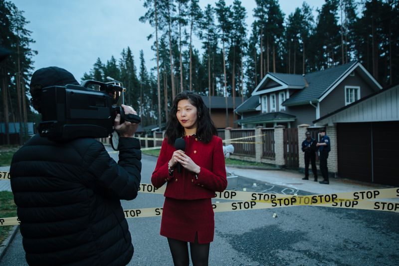 Policijska traka ispred vjerskog objekta