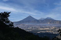 Blue Sky over Mountains