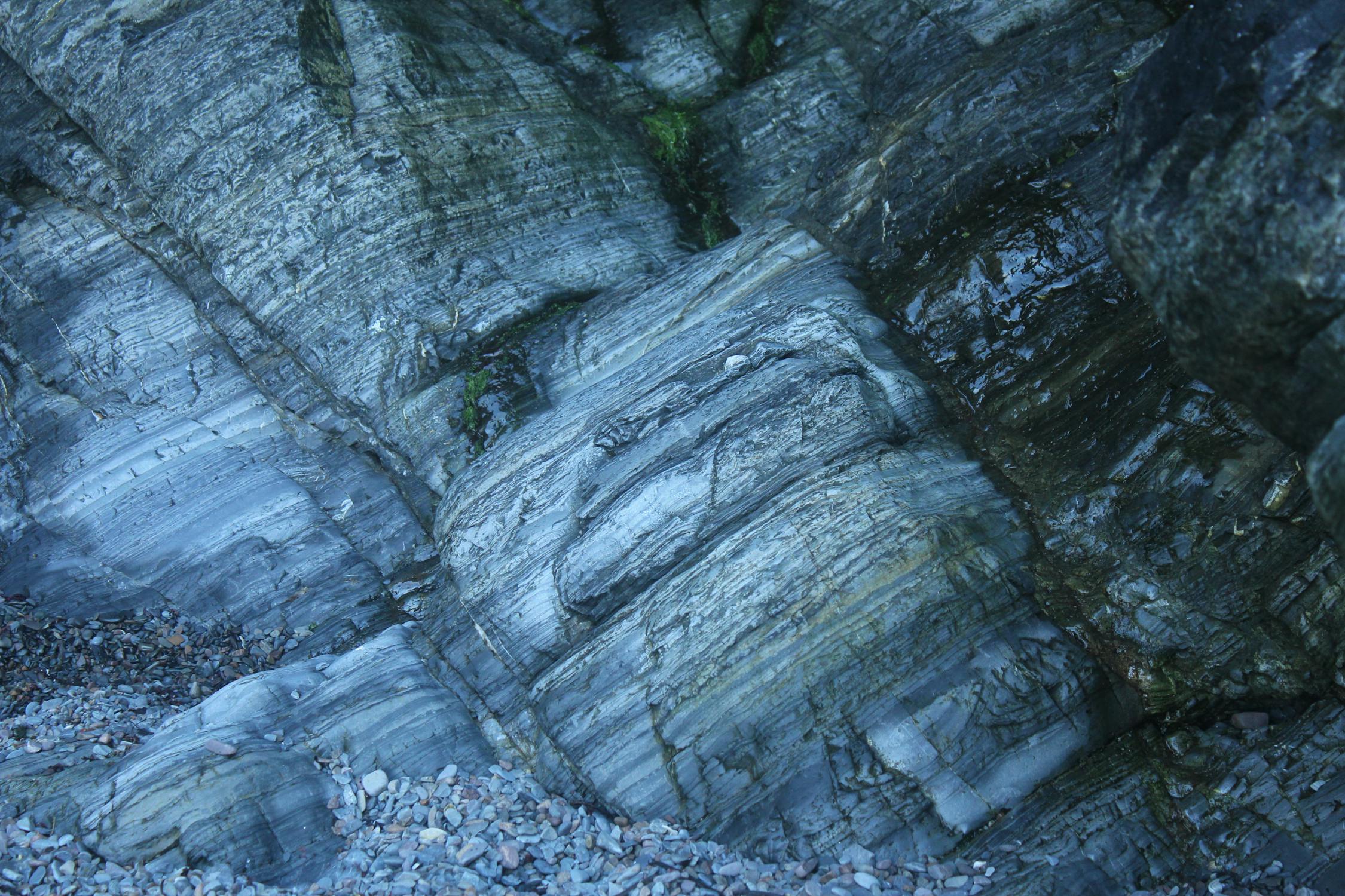 Top View Shot of Big Rocks · Free Stock Photo