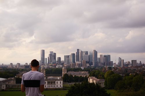 Free stock photo of city landscape, city view, cloudy sky Stock Photo