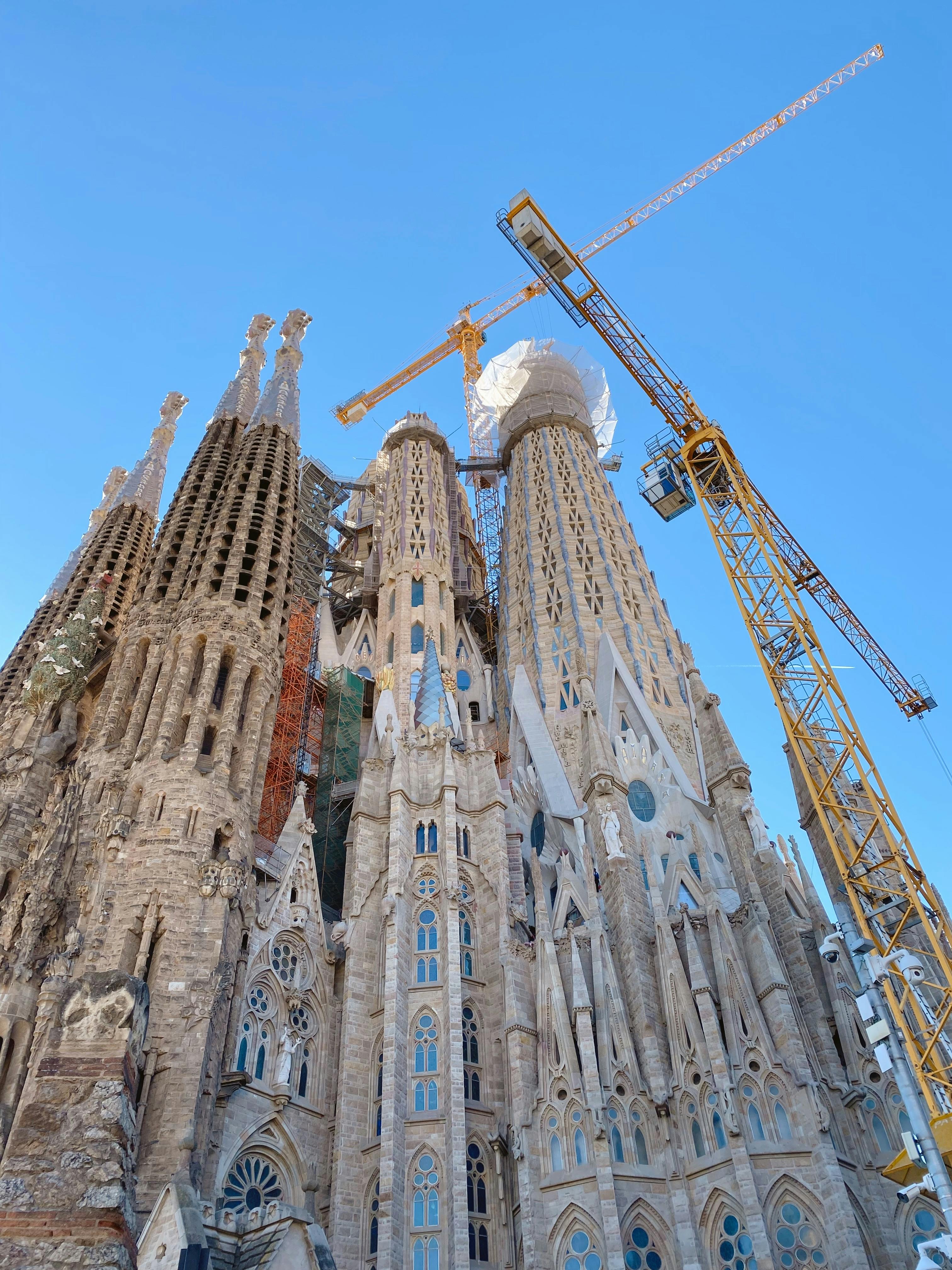 view of sagrada familia