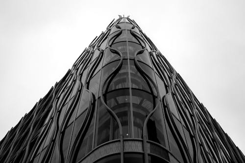 건축, 고층, 그레이스케일의 무료 스톡 사진