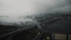 Fog Covering Bridges