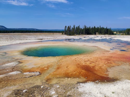 Kostenloses Stock Foto zu dampf, draußen, geothermie