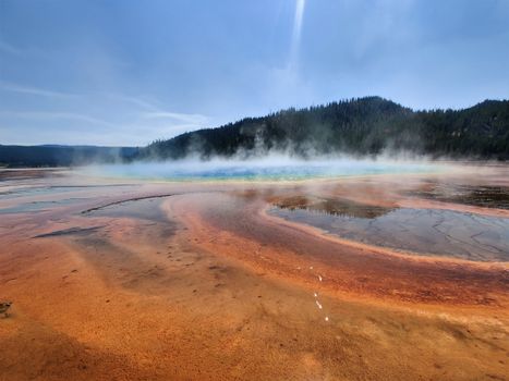 Hot Springs in Volcanic Area