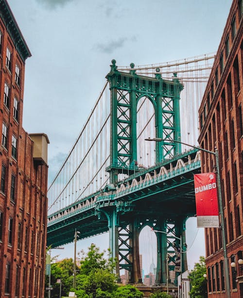 Fotobanka s bezplatnými fotkami na tému architektonický, architektúra, Brooklyn Bridge