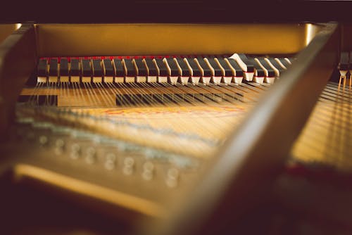 Inside of a Piano