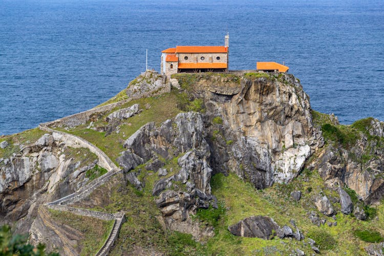 San Juan De Gaztelugatxe Chapel In Biscay, Spain