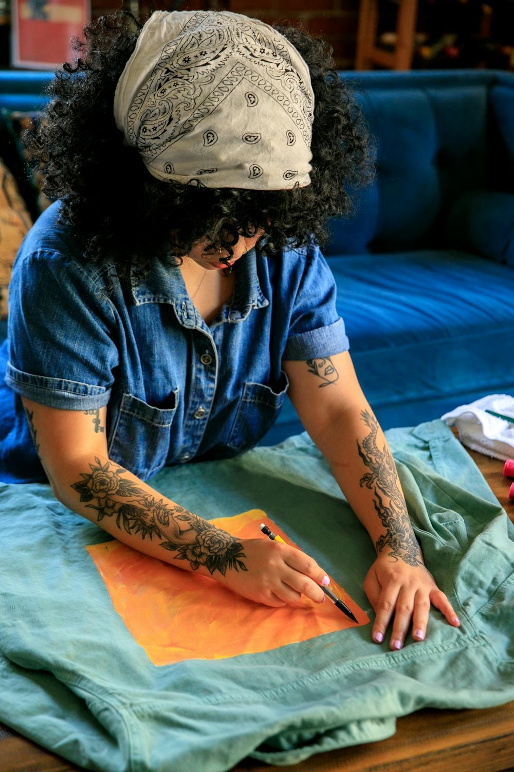 Batik Denim crafts