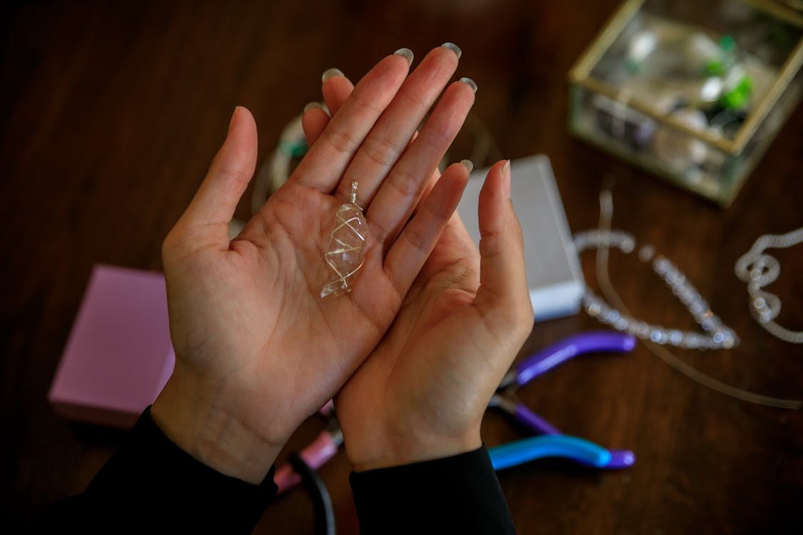 Silver Jewel on Hand