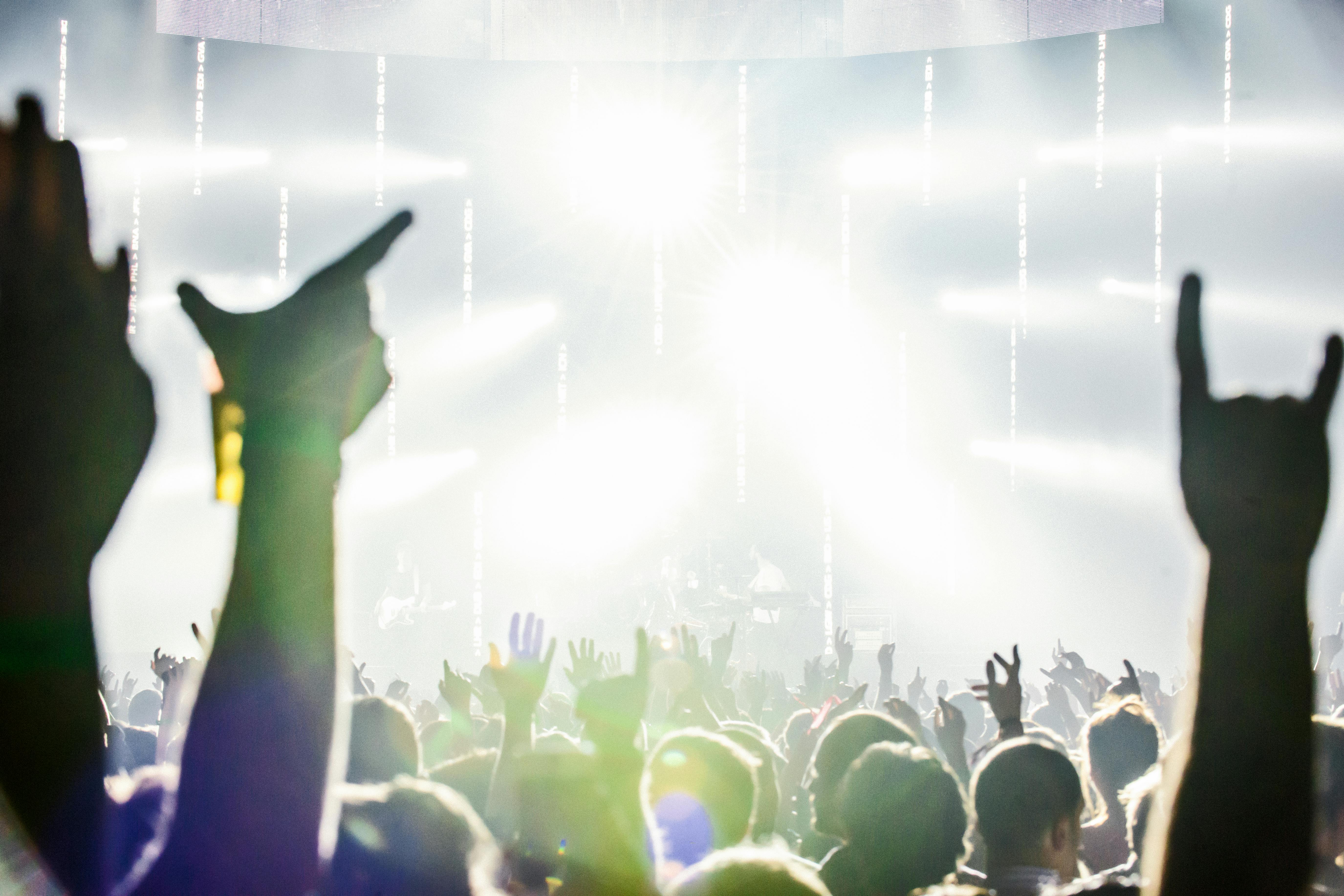 Kostenloses Foto zum Thema: band, beifall, beleuchtung