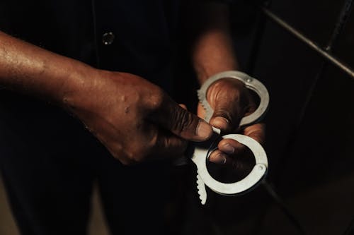 Free Close up of Handcuffs Stock Photo