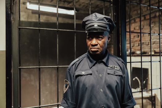 Policeman in Jail