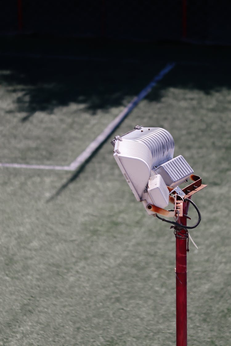 Reflector On Sports Ground