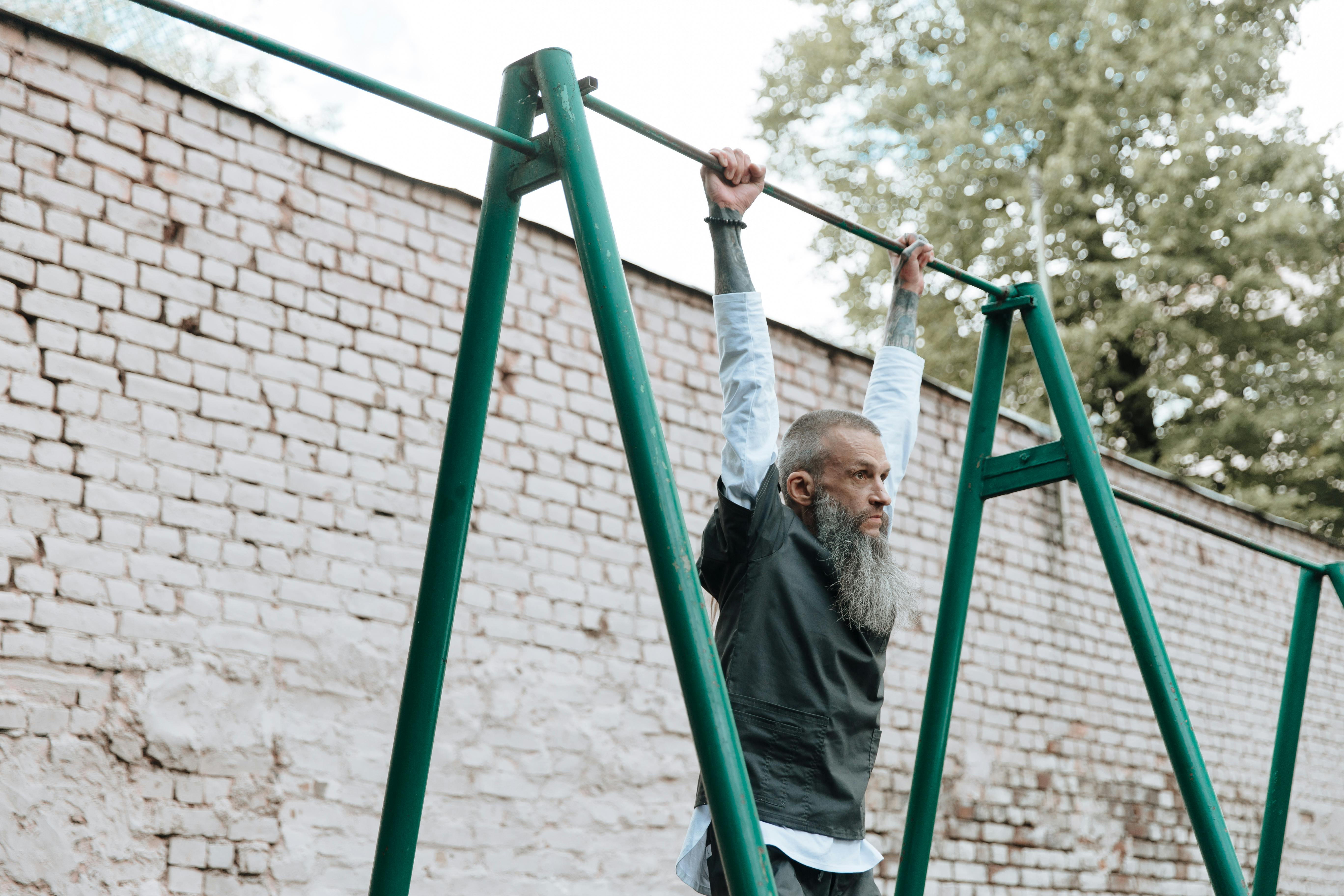 outdoor fitness equipment — Photo by Ron Lach on Pexels