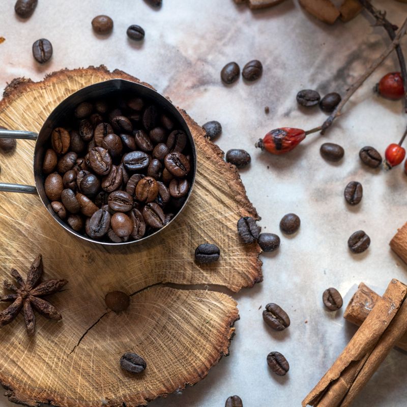 Air Fryer Roasted Adzuki Beans with Star Anise and Five-Spice
