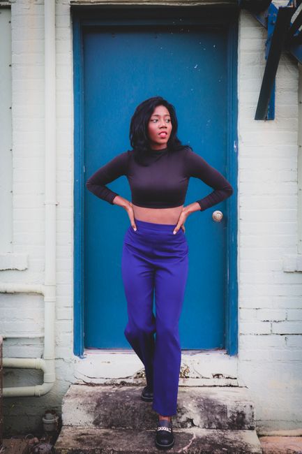 Calça Wide Leg