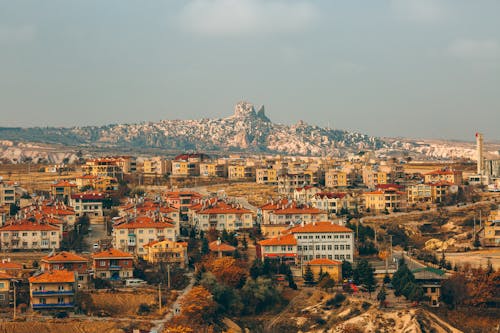 Kostnadsfri bild av byggnader, cappadocia, drönarbilder