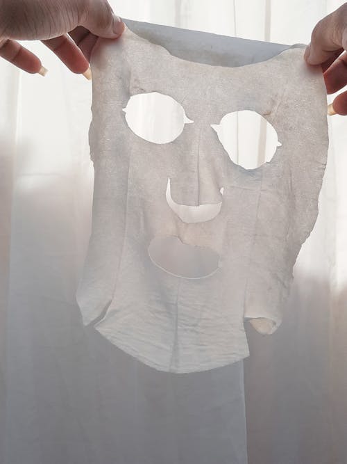 Darmowe zdjęcie z galerii z biała maska, biały, delikatny