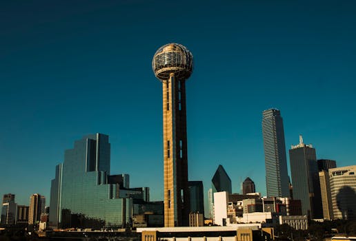 Unsplash search query: Dallas skyline