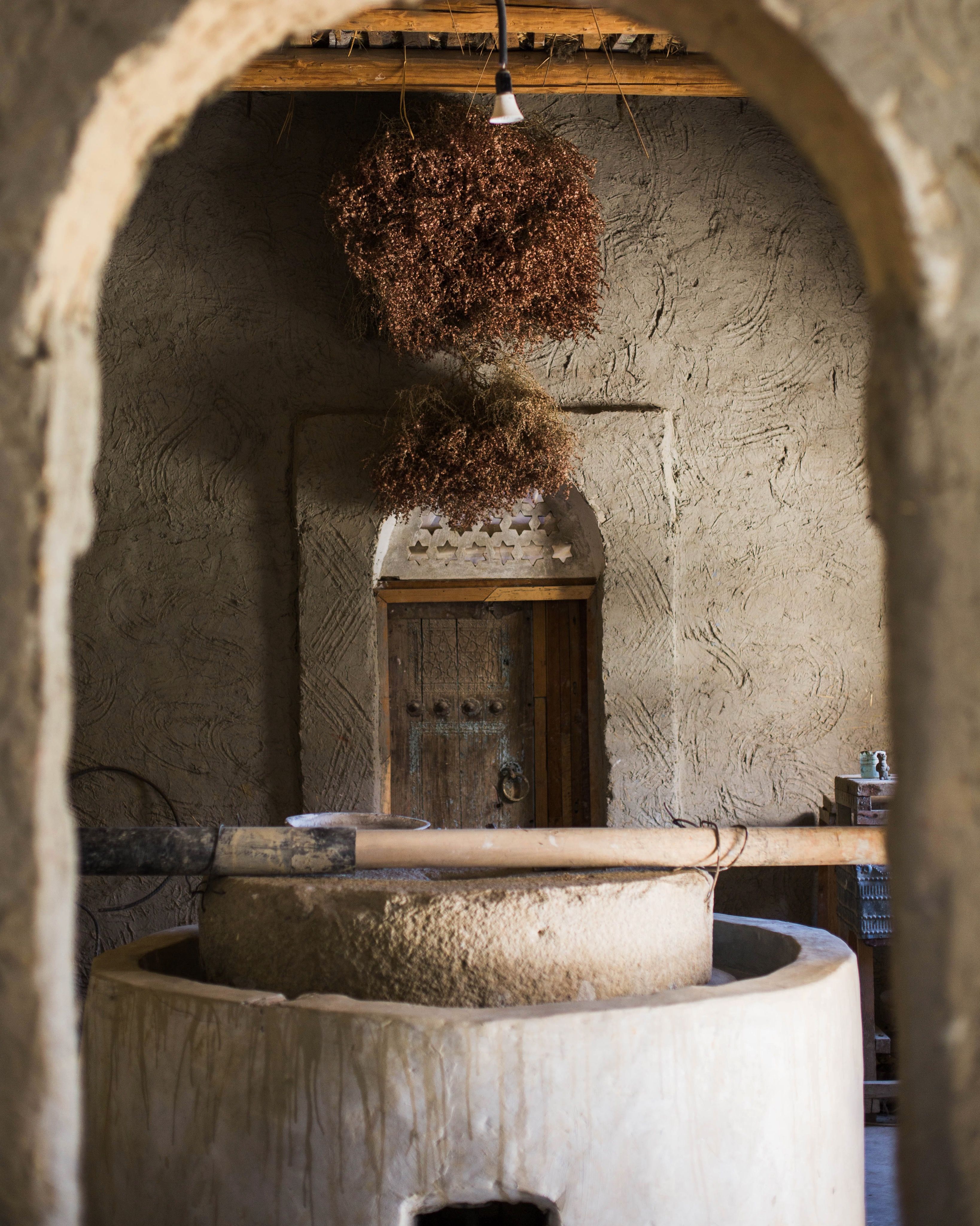 Interior of a Pottery Studio with a Kiln in the Middle of a Room · Free ...