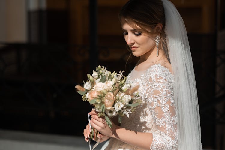 Bride With Bouquet