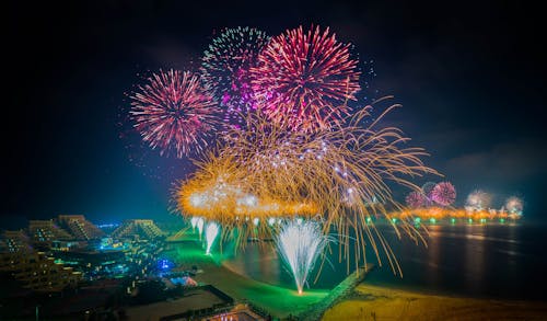 Fireworks Display in Al Marjan Island