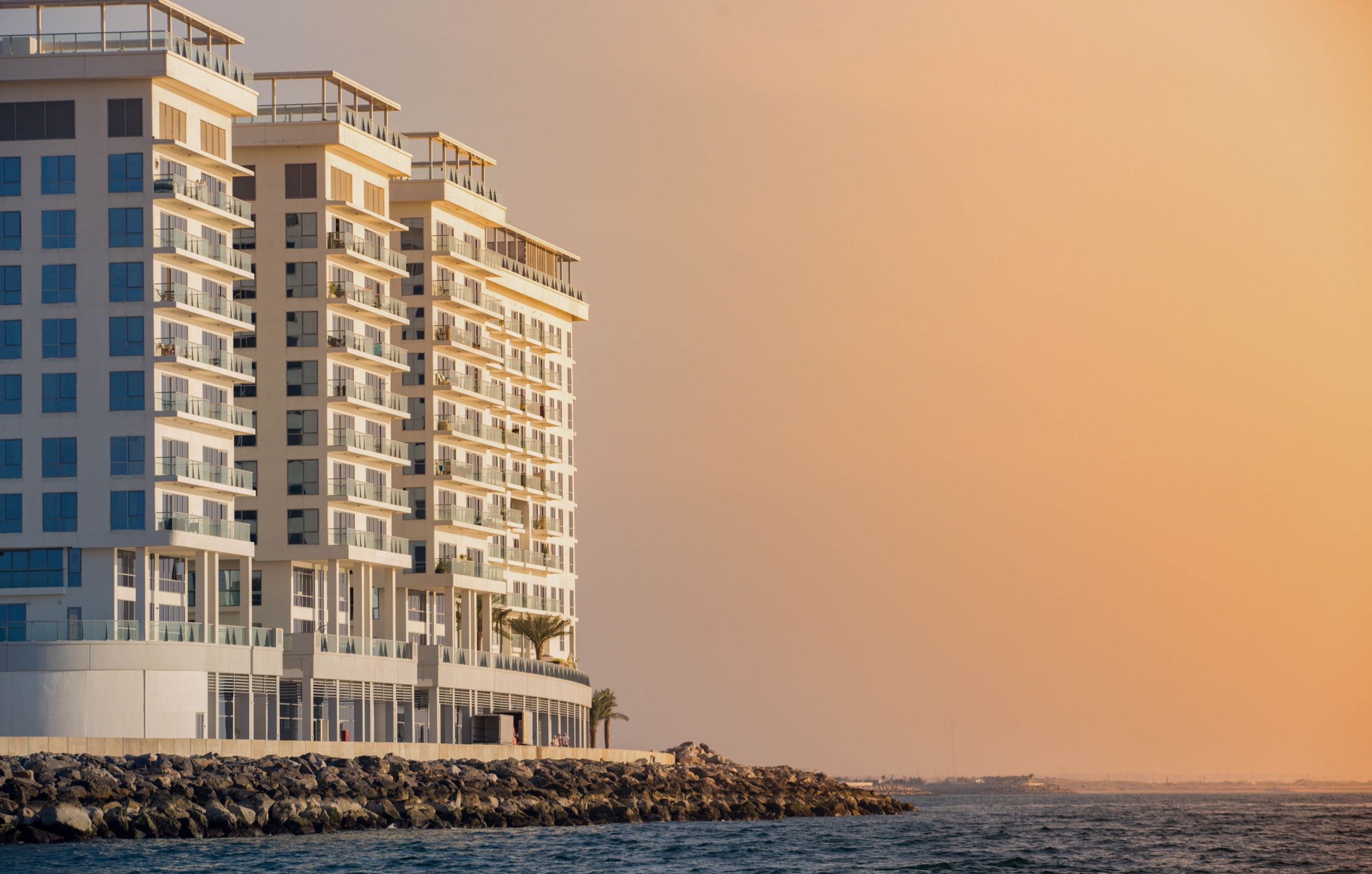 JBR beachfront view
