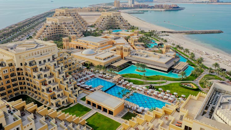 An Aerial Shot Of The Rixos Bab Al Bahr In Ras Al Khaimah