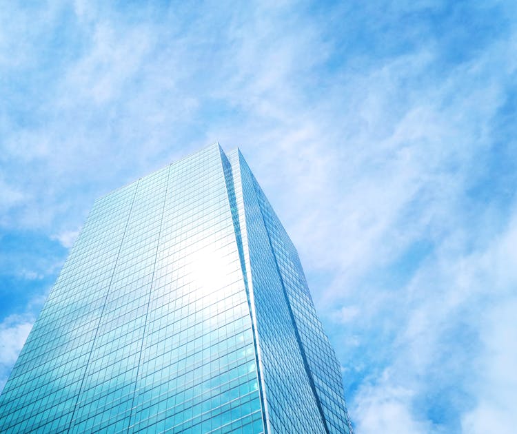 Skyscraper With Glass Walls