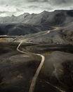 Winding Road in Mountains