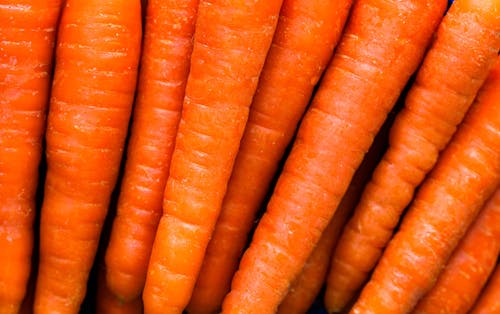 Orange Carrots in Close-Up Photography