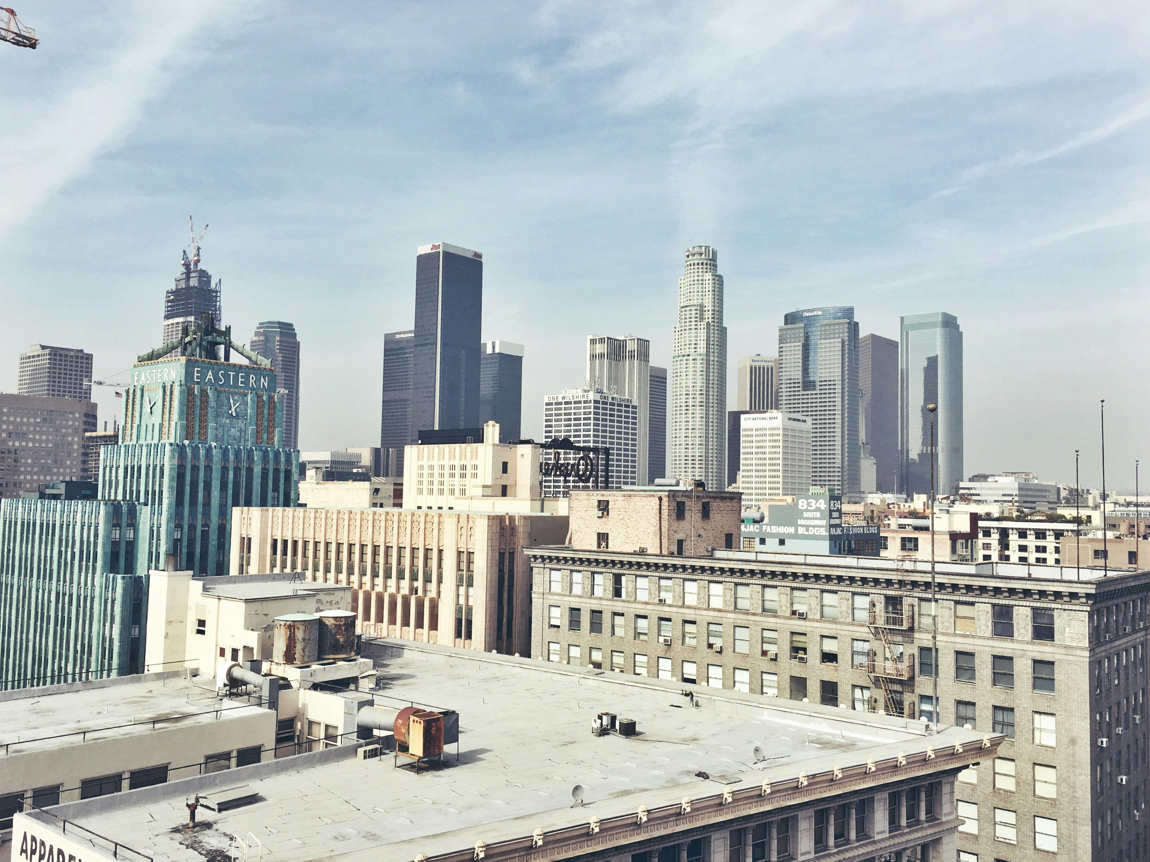 skyscraper rooftop