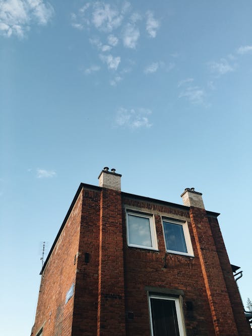 Brown Brick Building