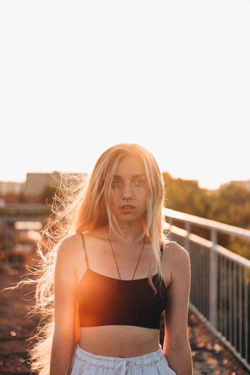 Portrait of Woman in Sunlight