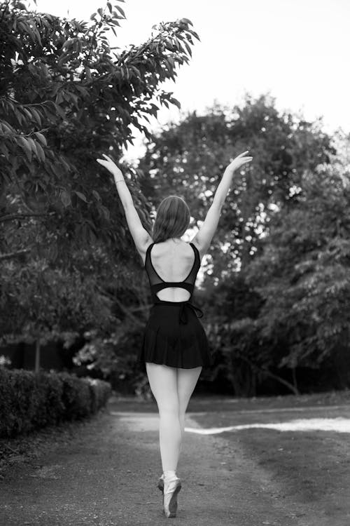 Gratis stockfoto met achteraanzicht, ballerina, balletdanser