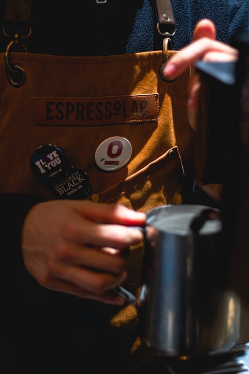 エプロン, カフェ, コーヒーメーカーの無料の写真素材