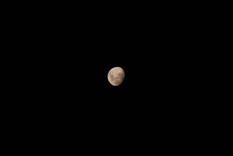 Photography Of Moon At Night