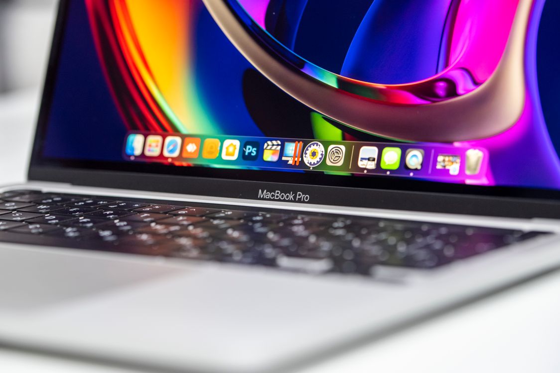 Close-up of a MacBook Pro Laptop · Free Stock Photo