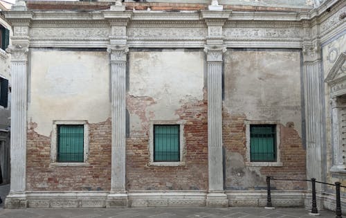 Wall of San Giovanni Evangelista in Venice