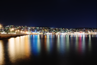 Street lights Surrounding a River