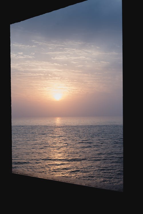 Kostnadsfri bild av gryning, hav, horisont