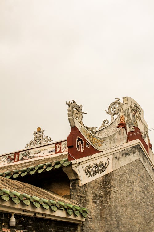 Immagine gratuita di architettura cinese, cina, facciata