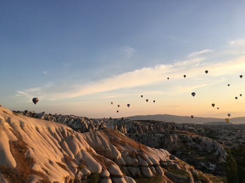 Free stock photo of hot air balloon