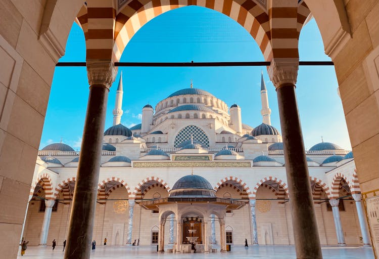 Low Angle View On Hagia Sophia