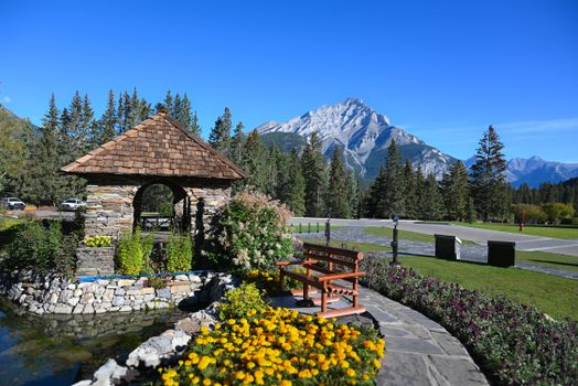 Explore the beauty of Cascade Gardens in Banff with stunning mountain views and vibrant flowers.