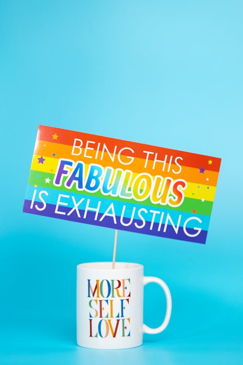Gay Pride Slogan in Mug