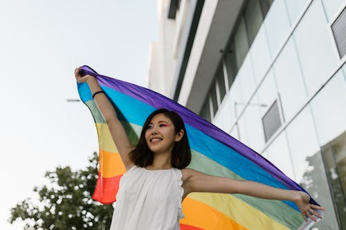 Gratis Fotos de stock gratuitas de arco iris, atrás, bandera del orgullo Foto de stock